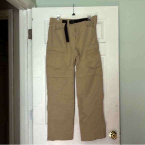 The North Face Tan Cargo Pants with Adjustable Waistband - Picture 1 of 8
